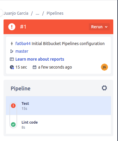 pipeline failed