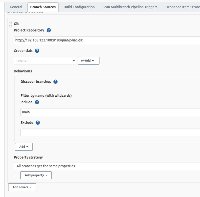 multibranch sources section