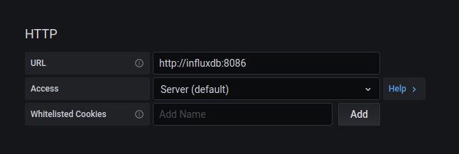 influxdb datasource server