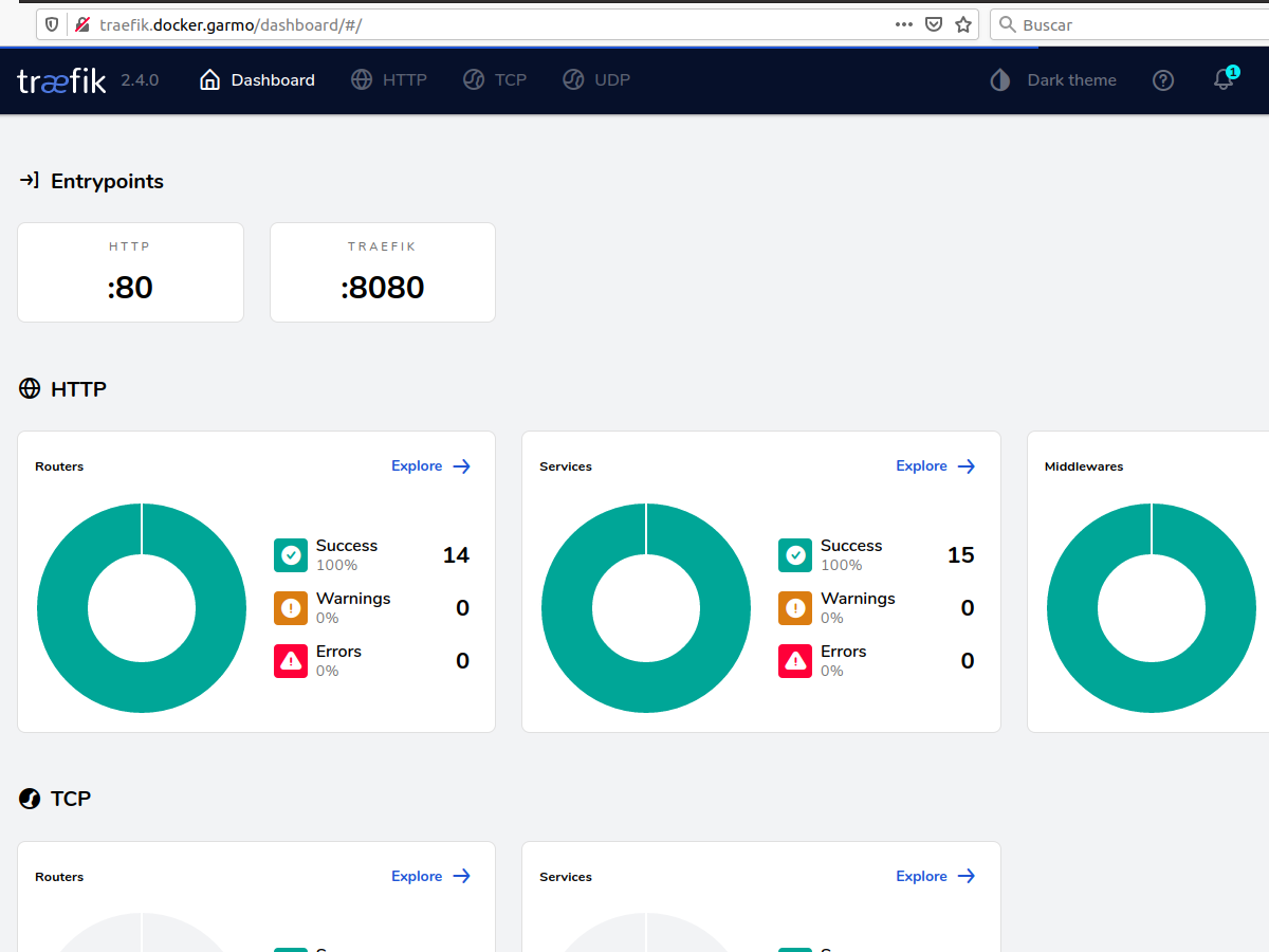 traefik screenshot